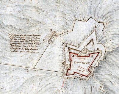 Plan de Lorenzo Possi. 1668