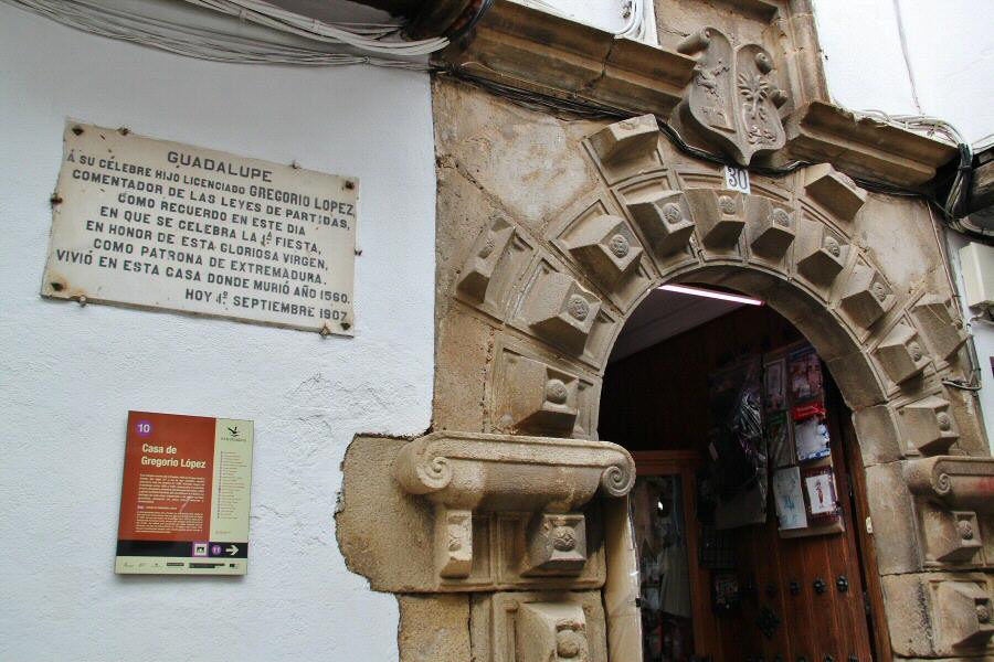Casa donde vivió Gregorio López en La Puebla de Guadalupe